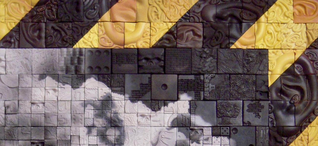 Richard Notkin, Tomorrow and Tomorrow and Tomorrow (detail), 2010. Photo courtesy of Richard Notkin. 