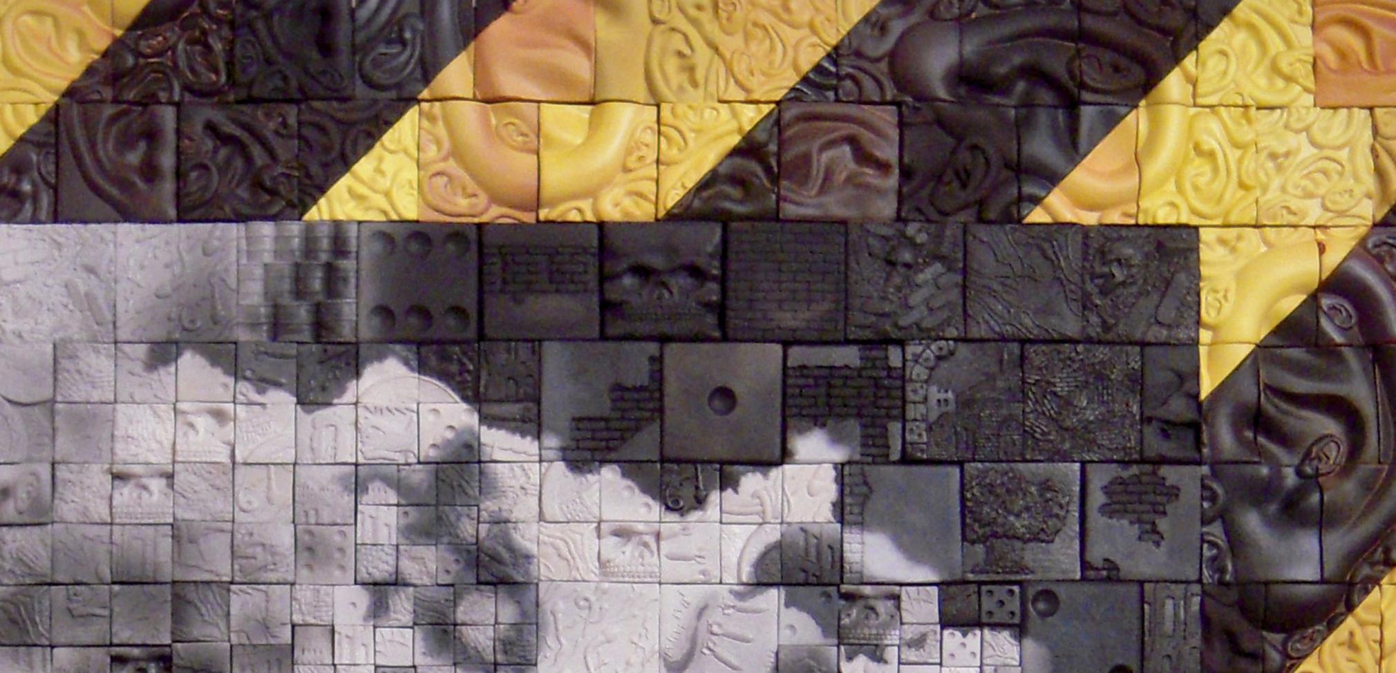 Richard Notkin, Tomorrow and Tomorrow and Tomorrow (detail), 2010. Photo courtesy of Richard Notkin. 