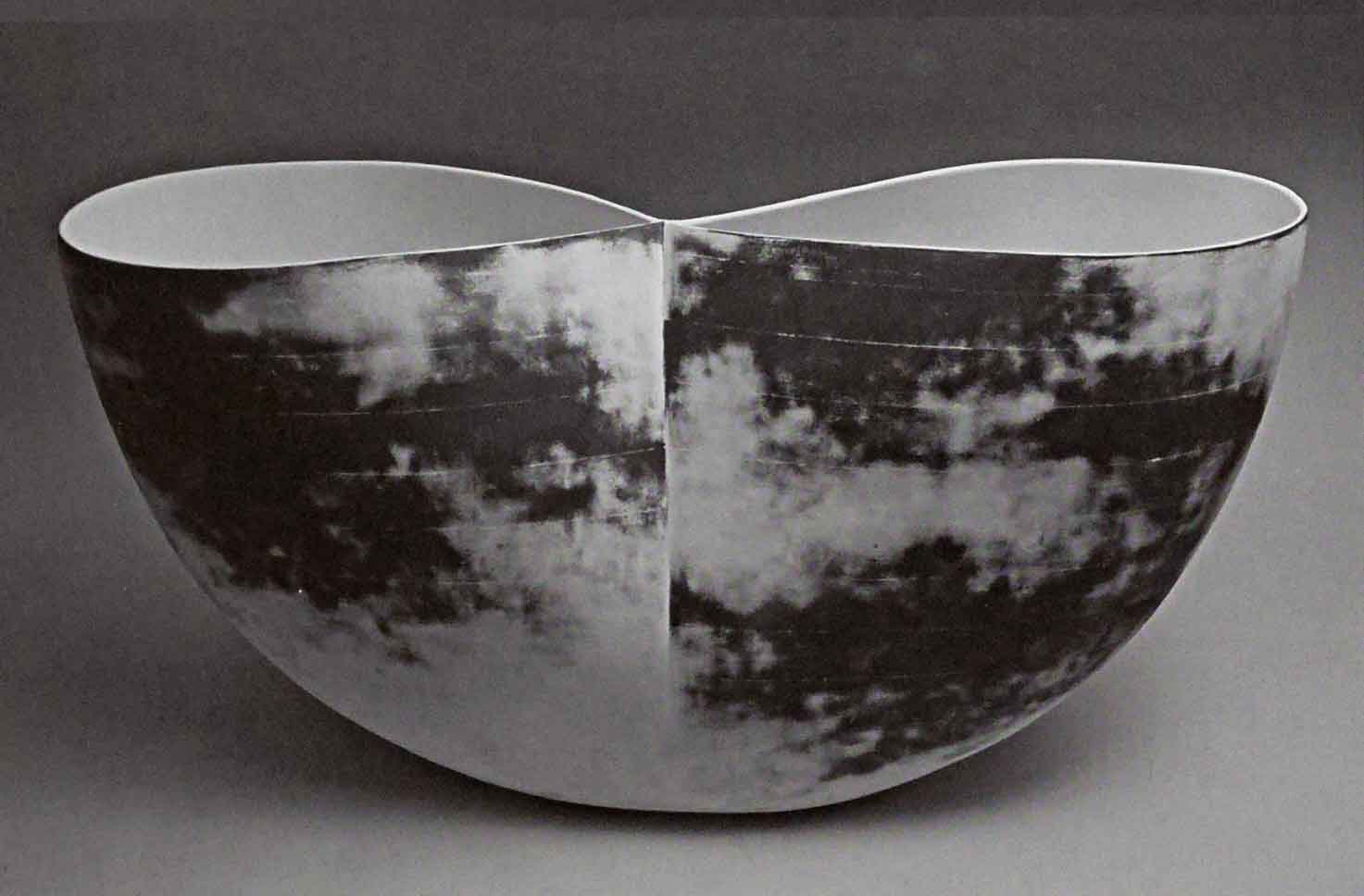 Event Horizon, 2011. Ceramic, 31 x 9 x 17 in. Photo courtesy Lacoste Gallery. Event Horizon, 2011. Ceramic, 31 x 9 x 17 in. Photo courtesy Lacoste Gallery.