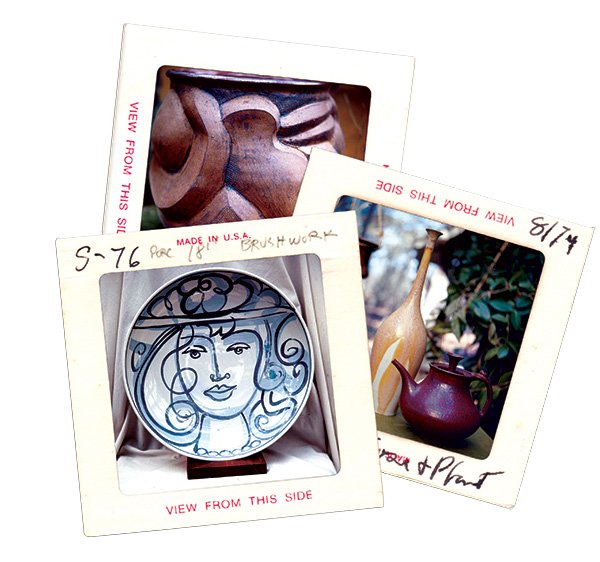 Top Slide: Harry Holl. Porcelain Plate, 1976. Diameter: 18 in. Top Slide: Harry Holl. Porcelain Plate, 1976. Diameter: 18 in.