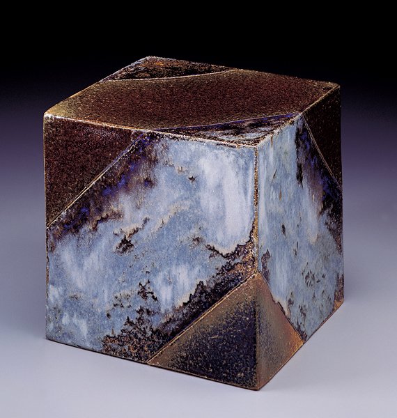 Harriet Harriet Brisson. Clouds, 1990. Stoneware clay, reduction fired to Cone 10, 7x7x7 in. Harriet Harriet Brisson. Clouds, 1990. Stoneware clay, reduction fired to Cone 10, 7x7x7 in.