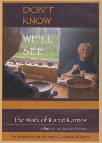 Karen Karnes DVD Cover, 2008. Karen Karnes DVD Cover, 2008.
