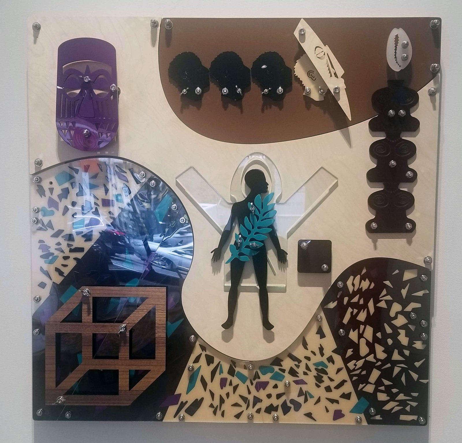 Bodily Senses (Blackamoors Collage #235), 2019 by Damien Davis