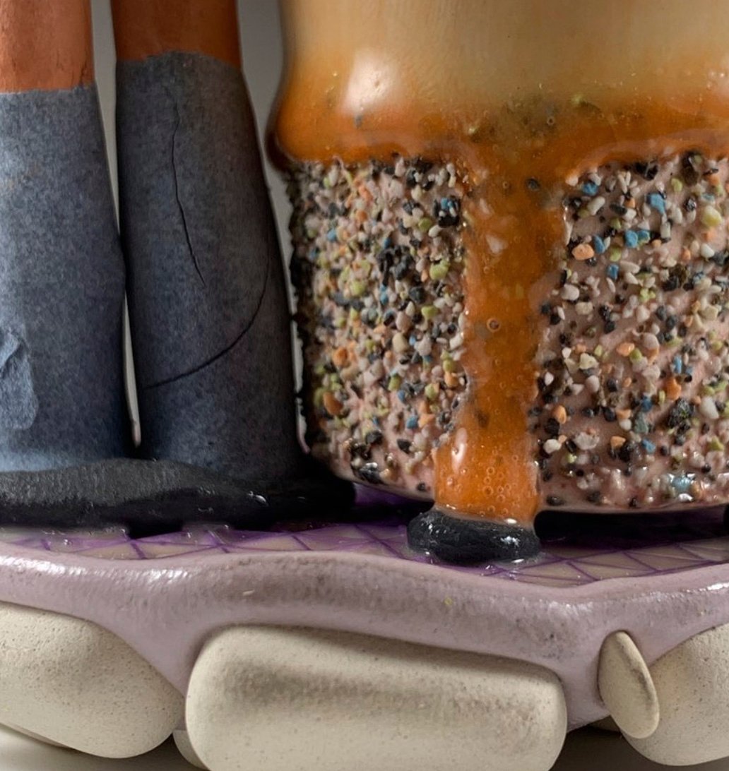 Matt Mitros, Material detail. Photo credit: Matt Mitros
