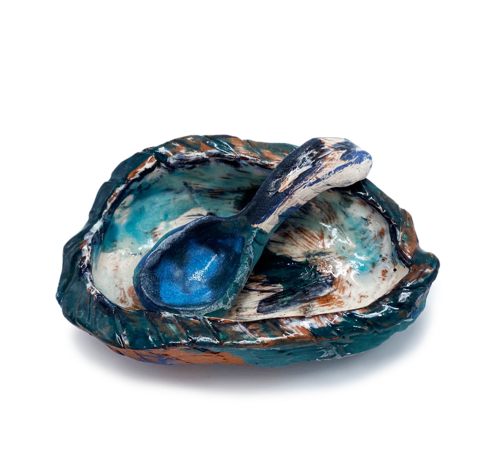 Tapas Bowl, Earthenware, diameter approximately four inches. Photo courtesy of Northern Clay Center.
