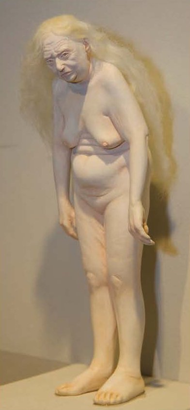 Tip Toland, Come, 2014, Porcelain, Chalk, Pastel, Wool