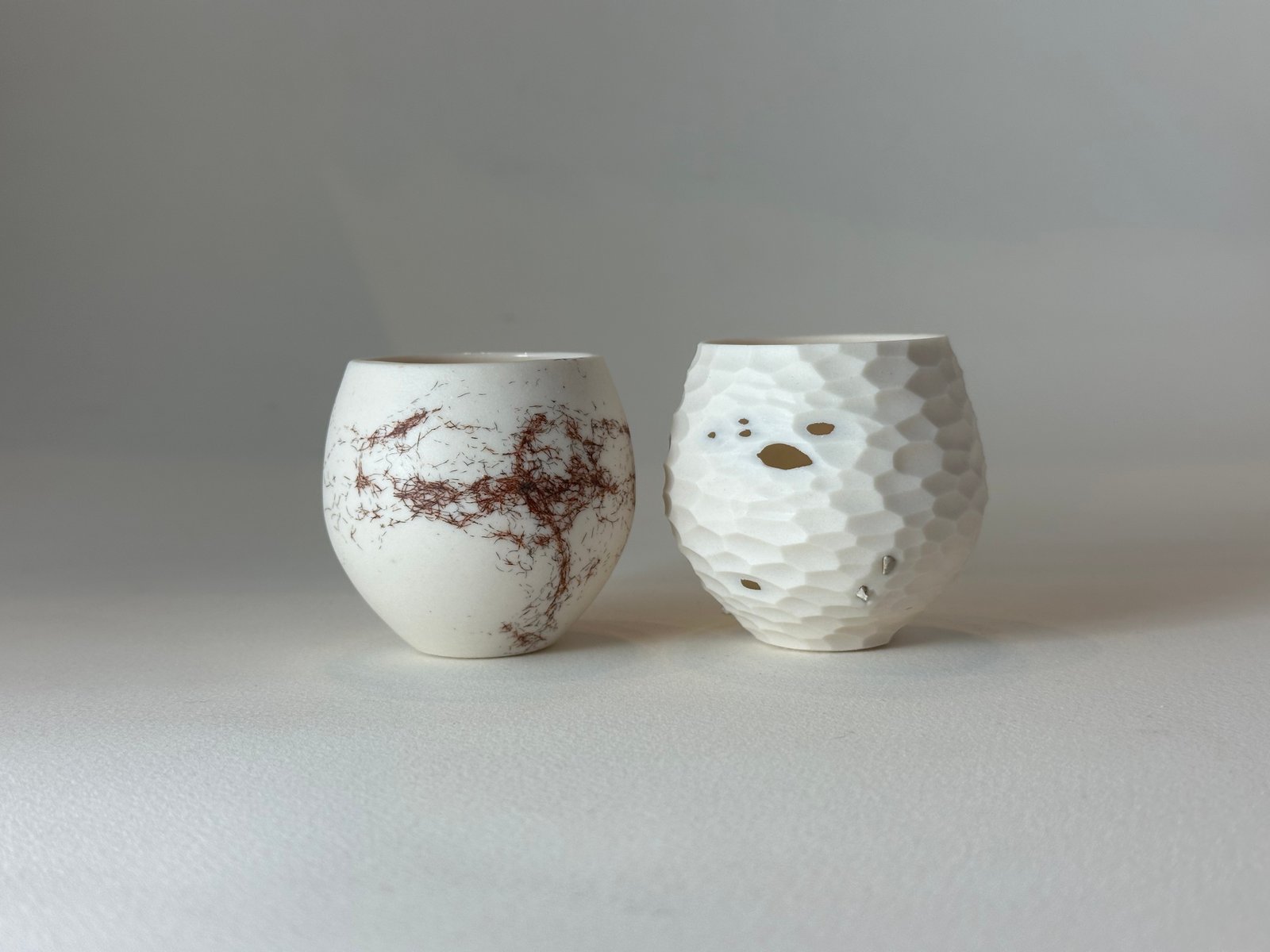 Cups from series 15, series 28 of Installation of “A Year and A Day.” Photo courtesy of the artist. Cups from series 15, series 28 of Installation of “A Year and A Day.” Photo courtesy of the artist.