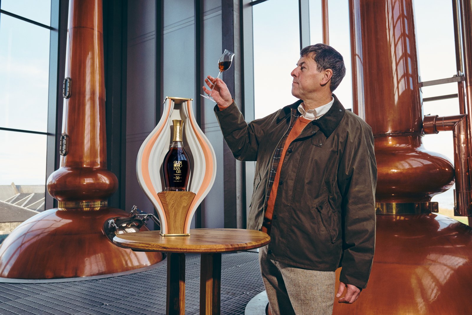 Dr Bill Lumsden Glenmorangie 50yo, photo courtesy of Clay Patric McBride Dr Bill Lumsden Glenmorangie 50yo, photo courtesy of Clay Patric McBride