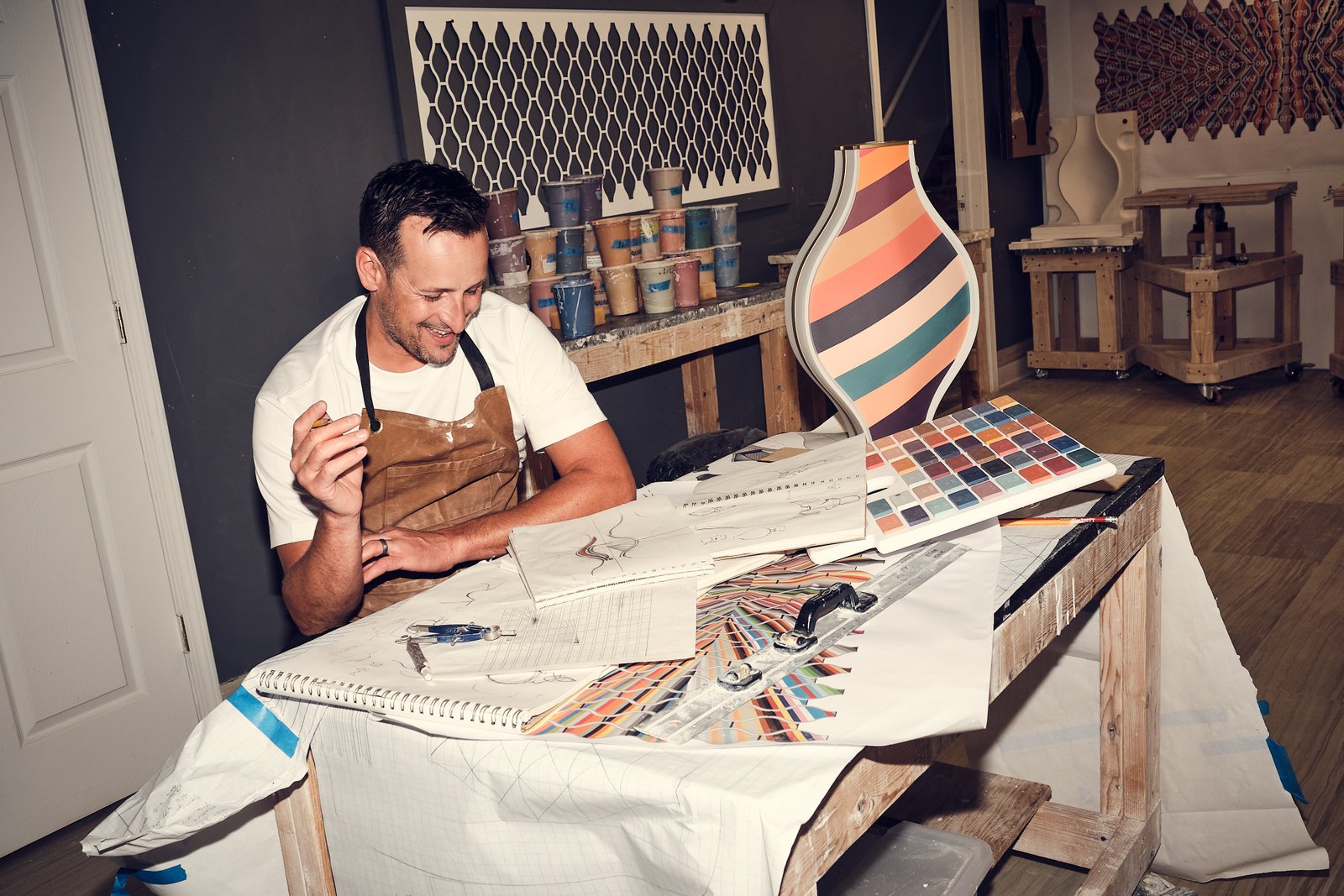 Peter Pincus studio Rochester, photo courtesy of Clay Patric McBride Peter Pincus studio Rochester, photo courtesy of Clay Patric McBride