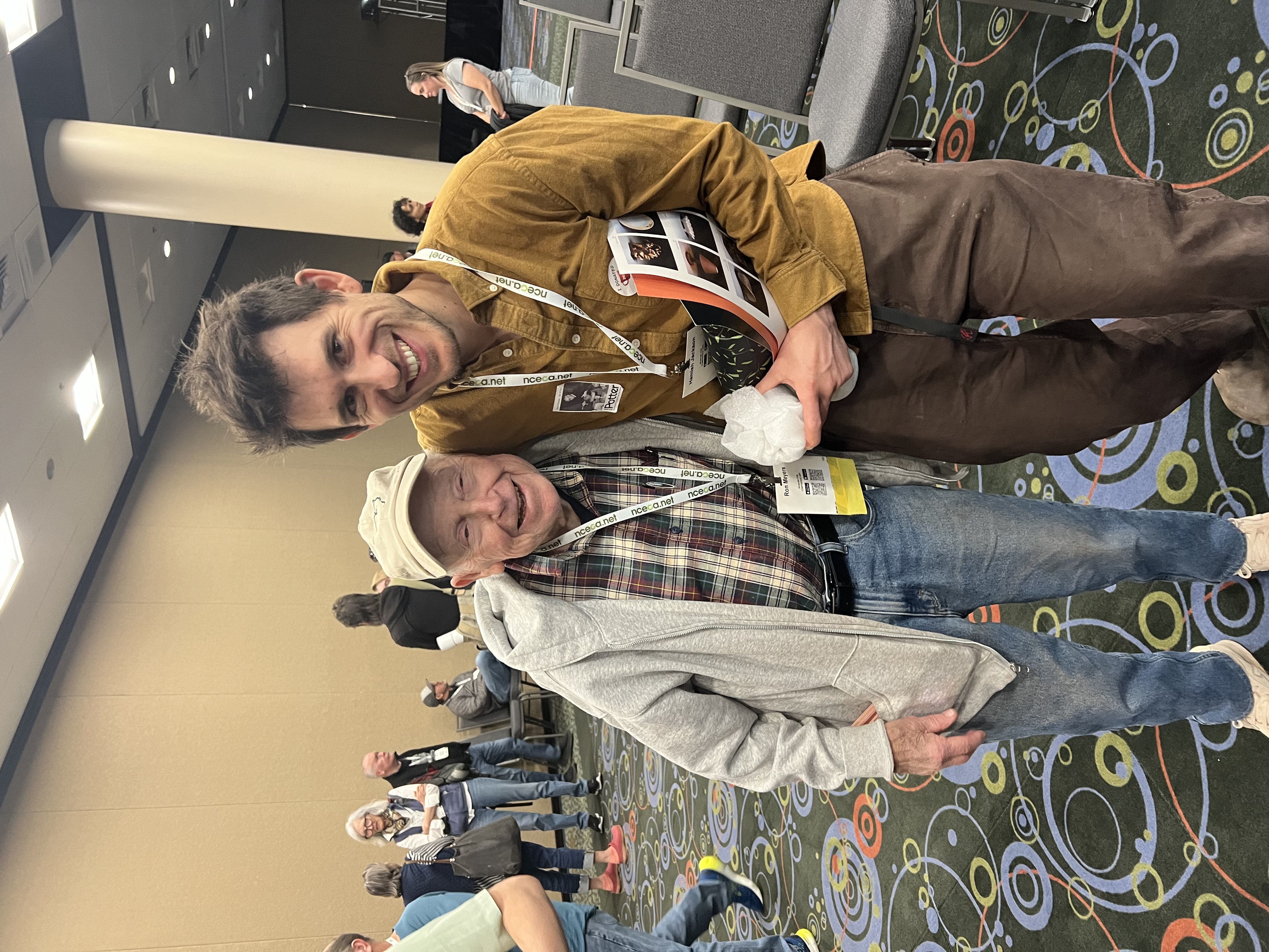 Ron Meyers and Hamish Jackson and NCECA 2025