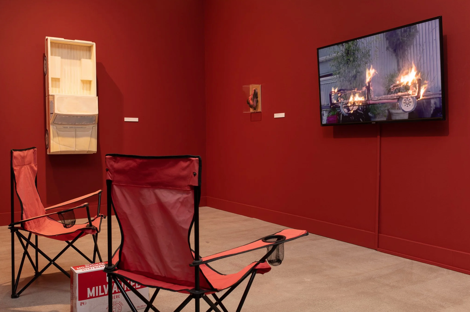 Brendan Tang, Reluctant Offerings, Nanaimo Art Gallery. Image by Sean Fenzl.
