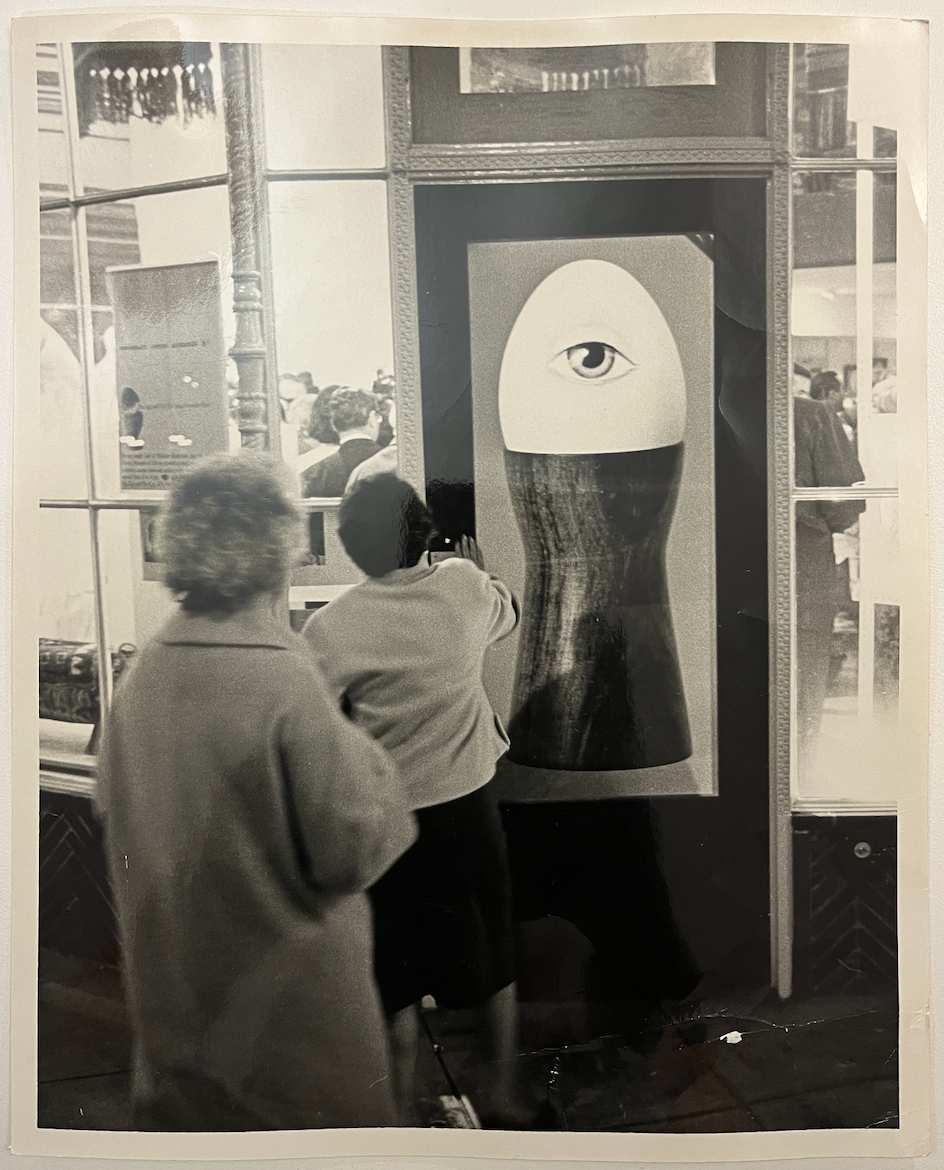 The Egg & The Eye Entrance. Photo from the Craft Contemporary Archive. Courtesy of Craft Contemporary, Los Angeles.