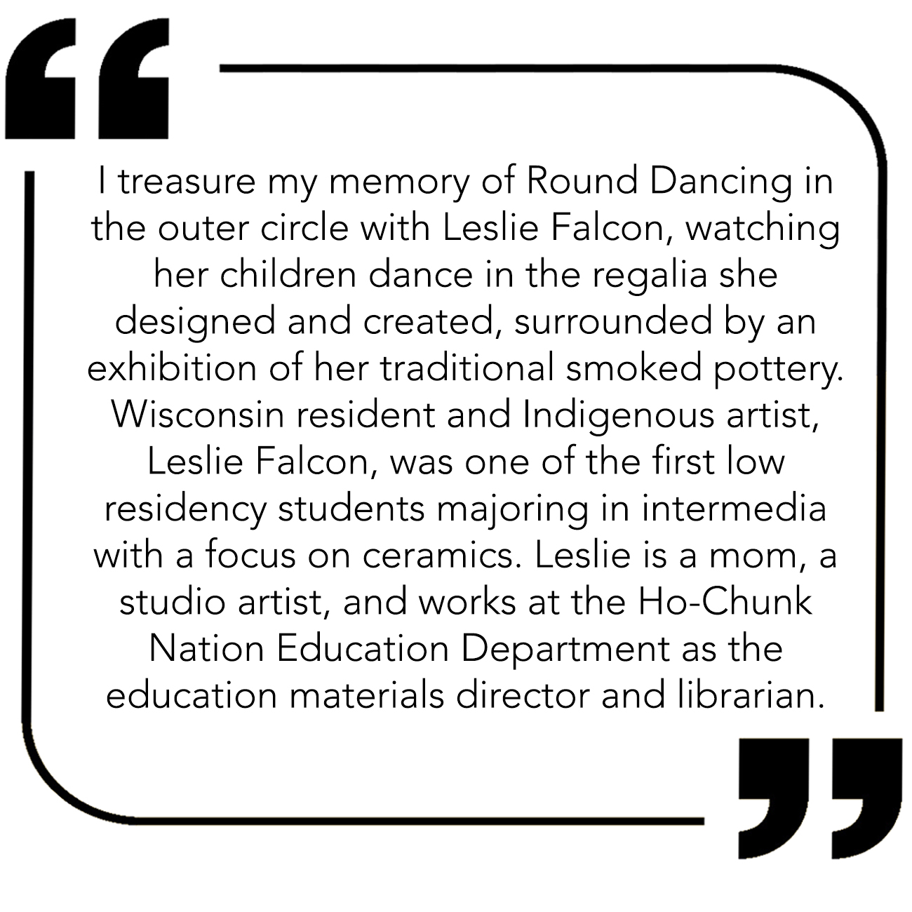 Linda Ganstrom's reflections.